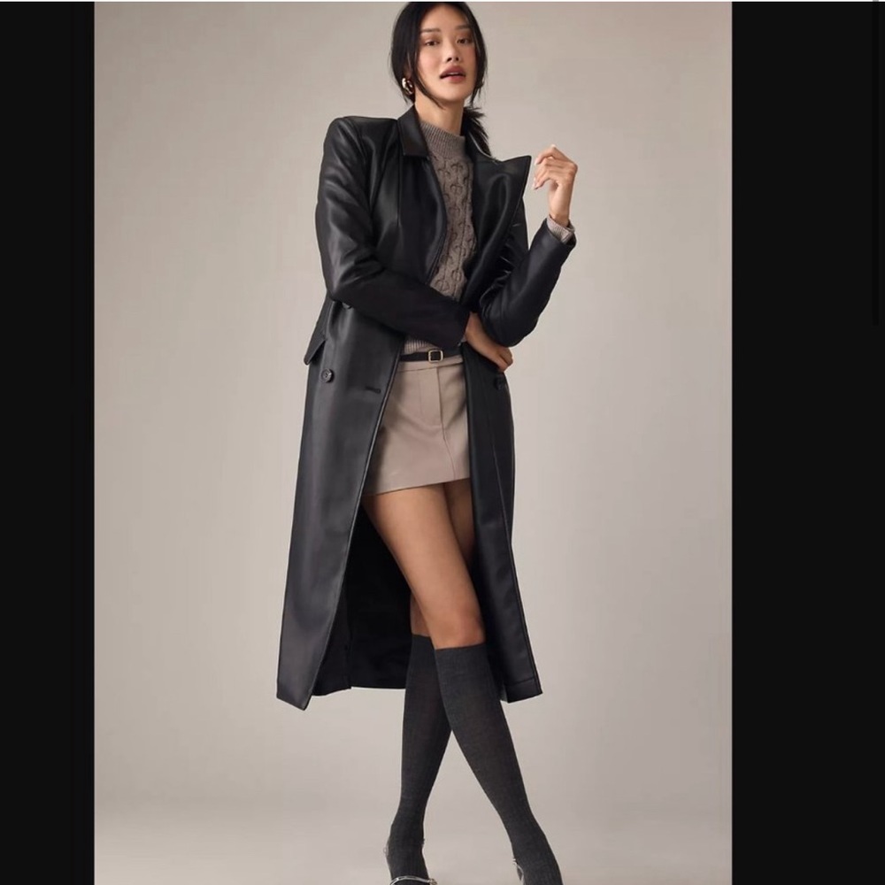 Avec les filles vegan trenchcoat xs